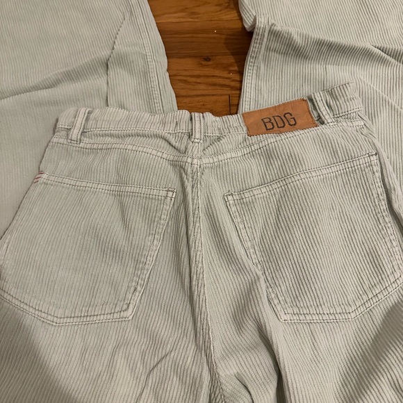 Women’s Corduroy Pants - Mint green - Picture 3 of 3